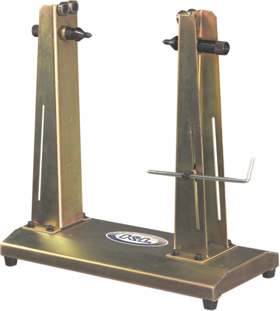 K&L SUPPLY Wheel Truing and Wheel Balance Stand