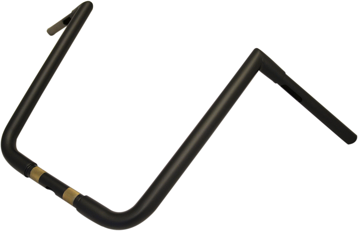 La choppers 1-1/4" Twin Peaks Big Twin Handlebar - 16" - Flat Black