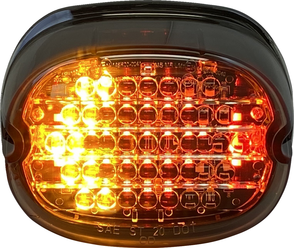 Custom Dynamics Low Profile LED Taillight With Turn Signals For Harley