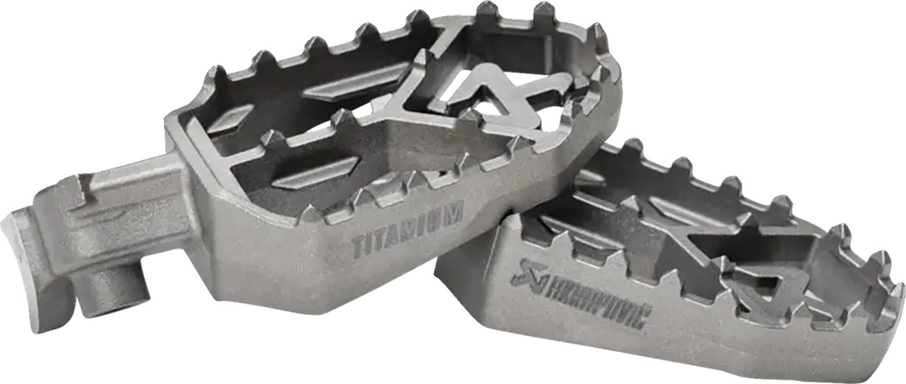 Akrapovic Adventure Footpegs