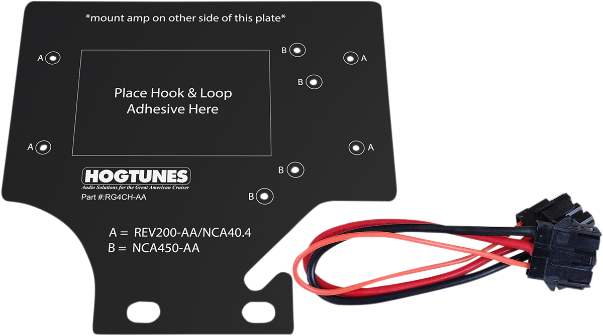 Hogtunes Road Glide Amplifier Adapter For Harley Road Glide 1998-2013