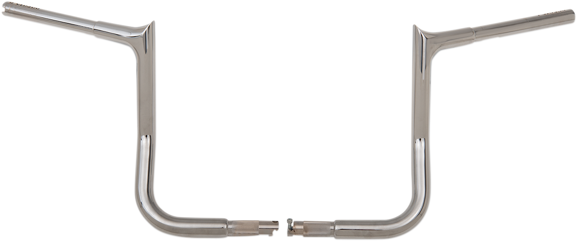 Fat Baggers Inc. 1 1/4" EZ Install Pointed Top Handlebar For Harley 1986-2025