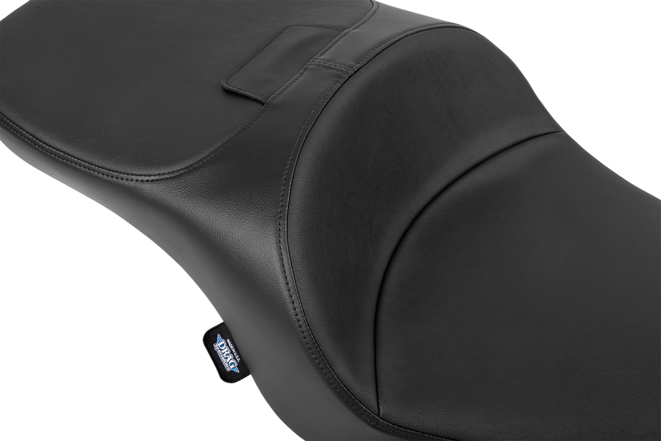 Drag specialties seats Freedom Seat - Black - Vinyl - Smooth - FLT/FLH '23-'25 Harley Davidson