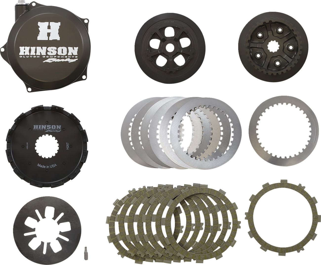 HINSON RACING Complete Billetproof Conventional Clutch Kit
