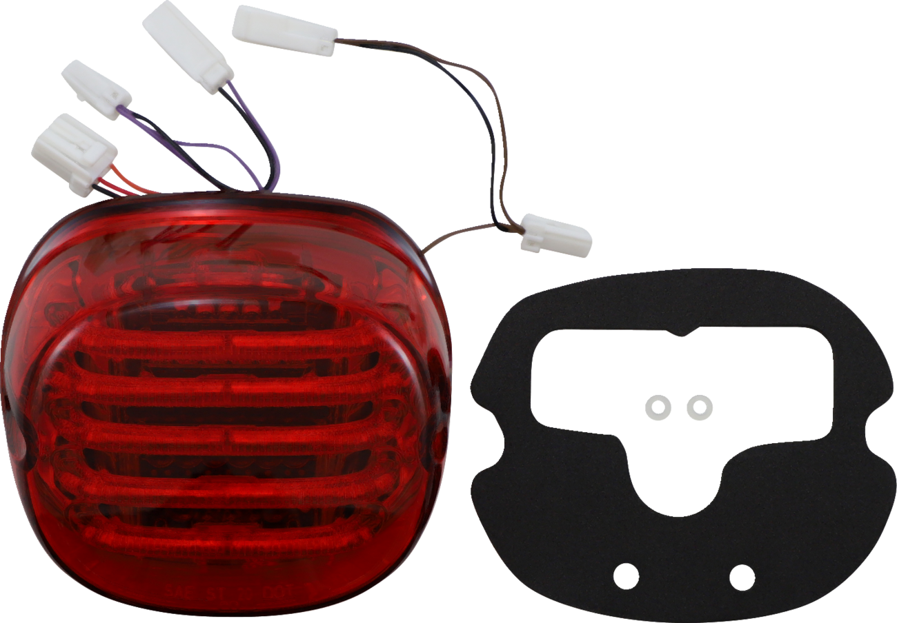 CUSTOM DYNAMICS ProBEAM® Integrated Low Profile LED Taillights with Auxiliary Turn Signals