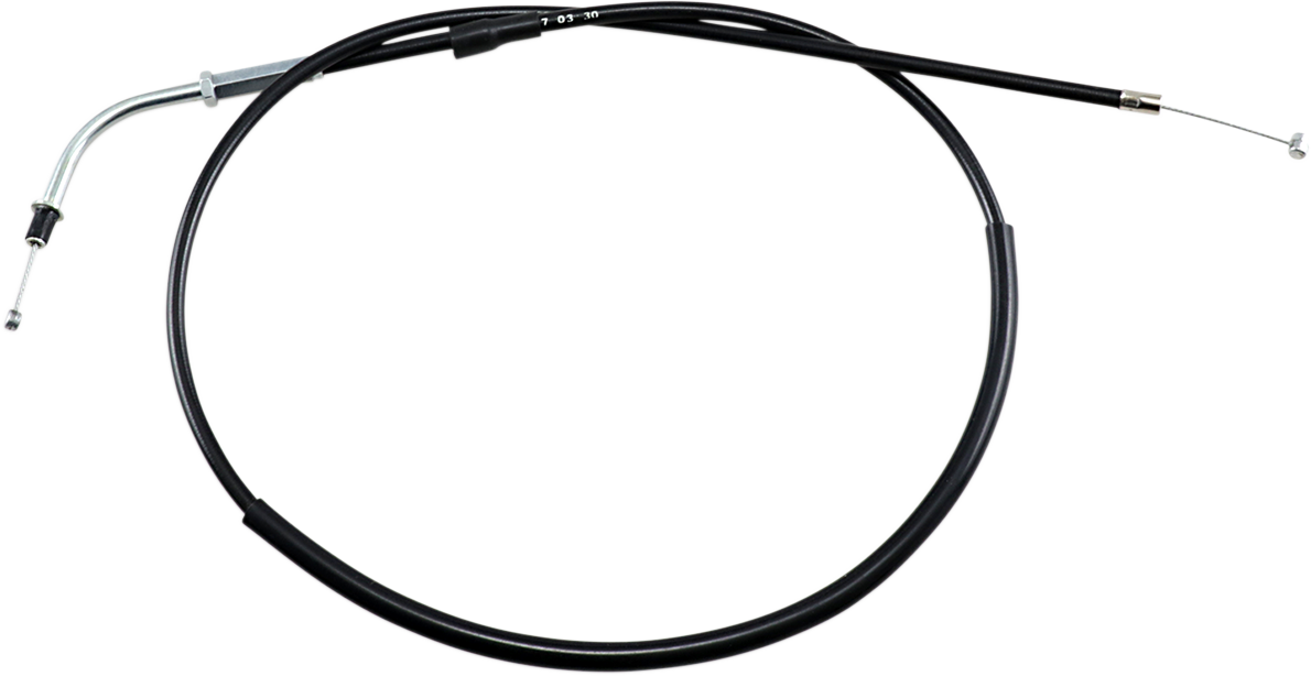 Black Vinyl Throttle Cable