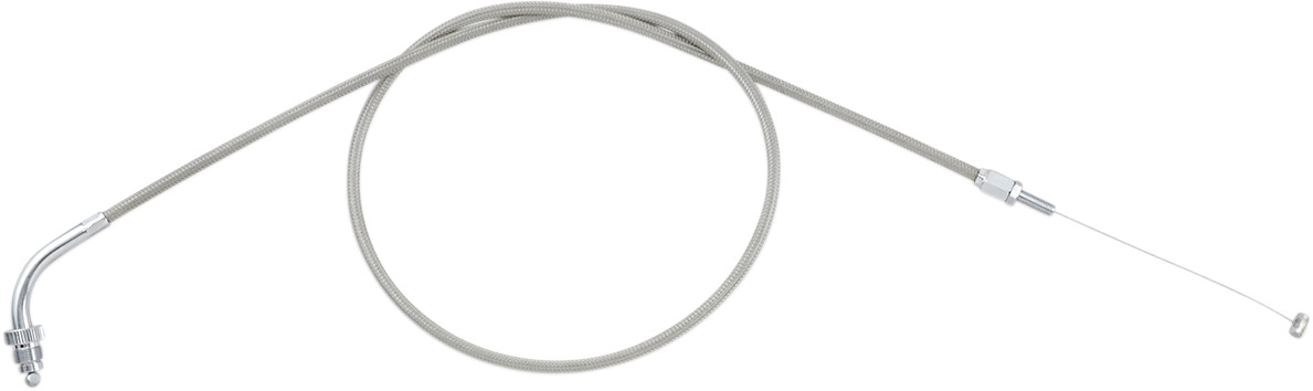 MOTION PRO Armor Coat Stainless Steel Throttle/Idle Cable for Cruisers