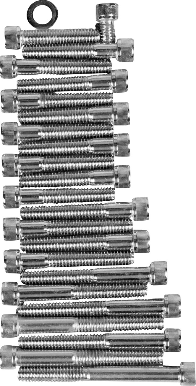 Drag Specialties Cam/Primary/Sprocket Cover Bolt Set