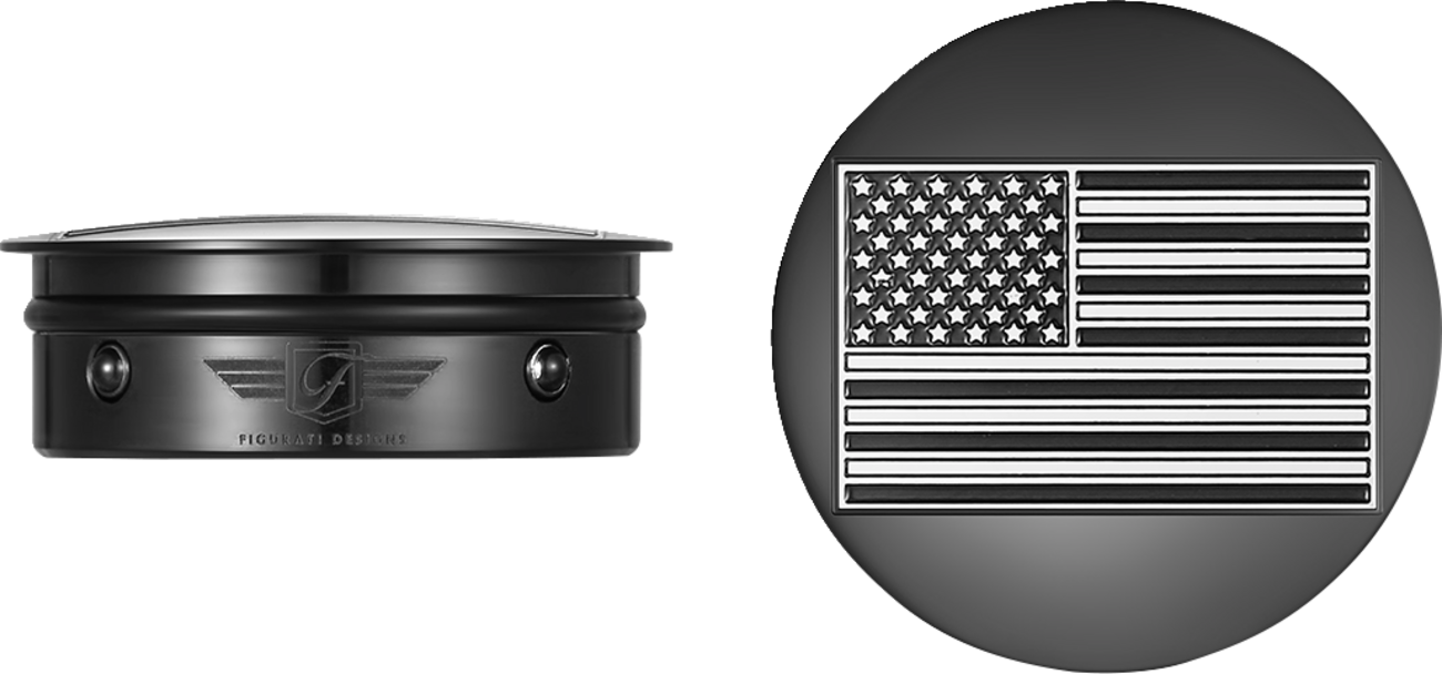 Figurati Designs Swing Arm Pivot Covers for Harley Touring 1985-2025