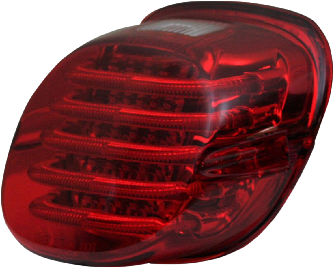 Custom Dynamics Probeam Red LED Low Profile laydown Taillight 1999-2022 Harley