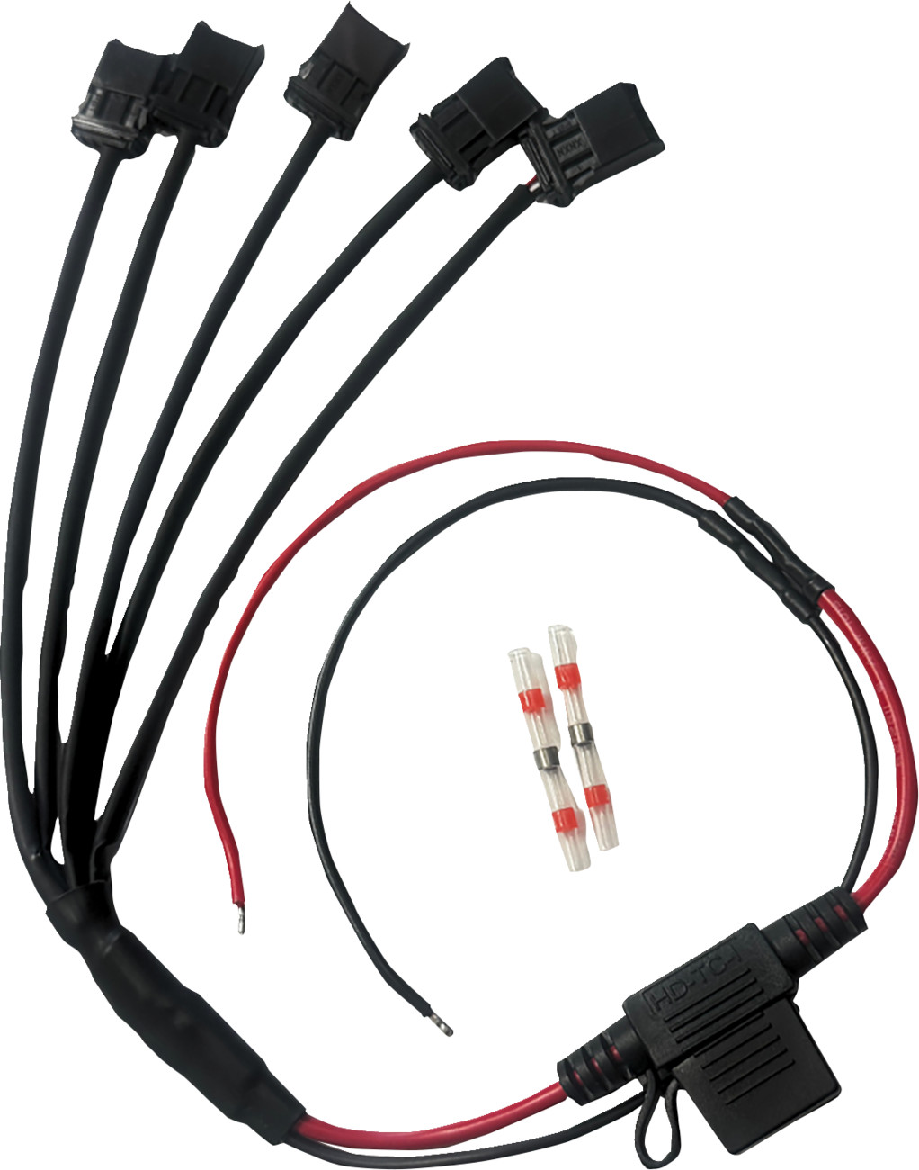 Custom Dynamics Multi-Light 5-to-1 Shark Demon Fog Light Wire Harness