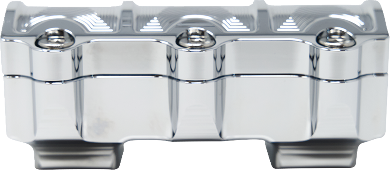 Kodlin usa Big Block Risers - Includes Clamp - Chrome