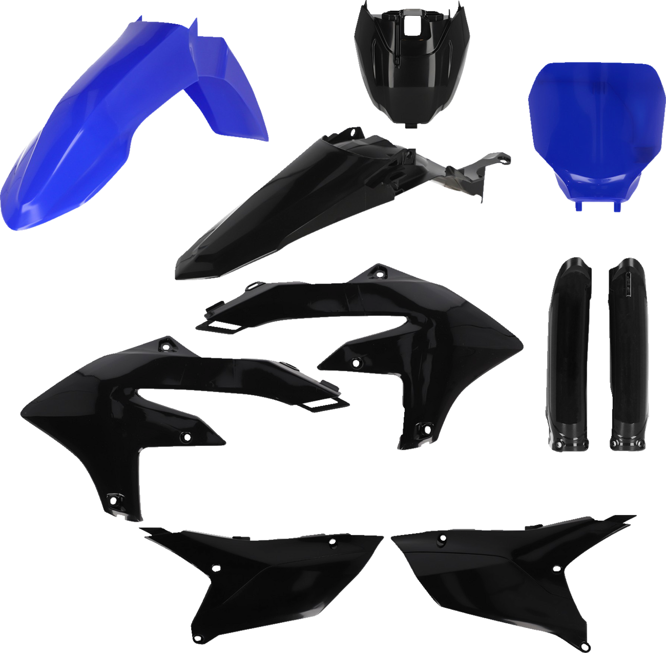 Acerbis Full Replacement Body Kit - Blue/Black 2023-2024 Yamaha YZ450FX / 2023-2024 Yamaha YZ450F / 2024-2024 Yamaha YZ250F