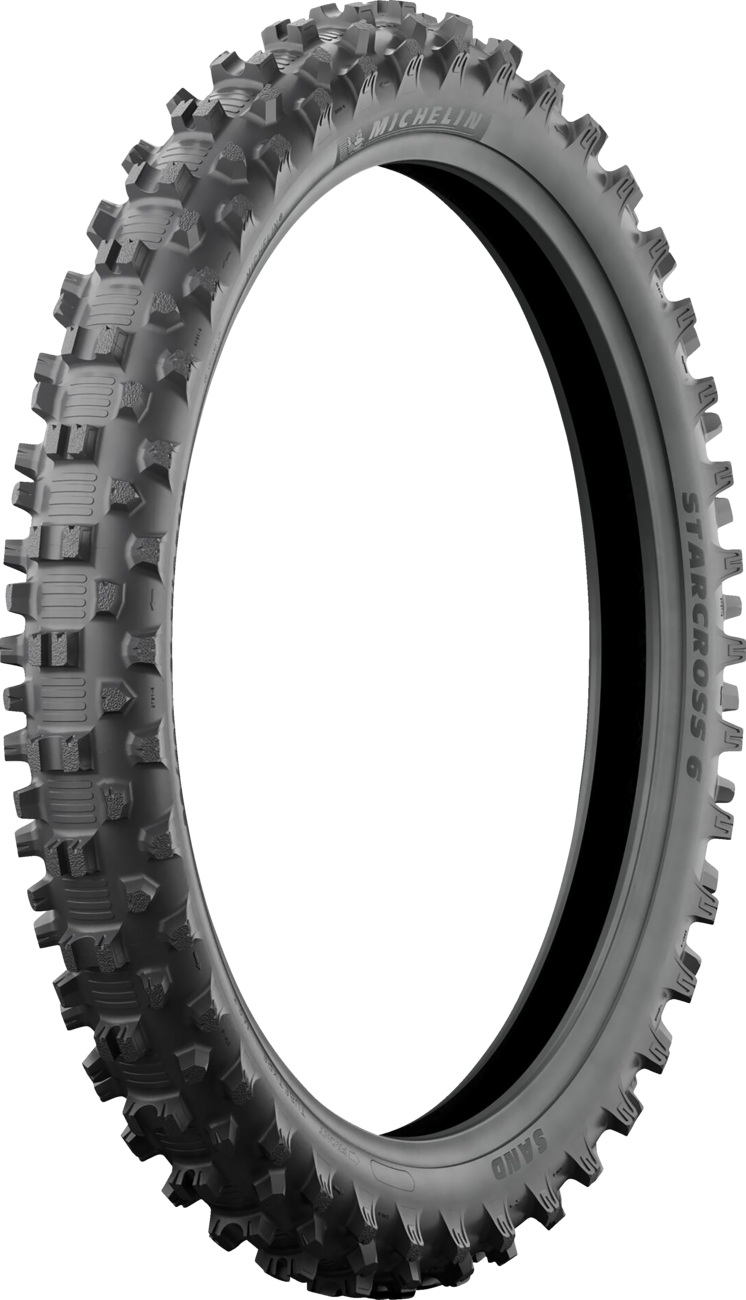 Michelin Tire - StarCross 6 Sand - Front - 80/100-21 - 51M