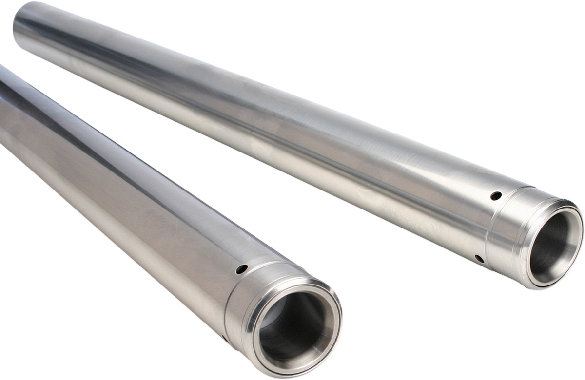 Custom cycle engineering Fork Tubes - 39 mm - 28.25" - Hard Chrome - Standard Harley Davidson