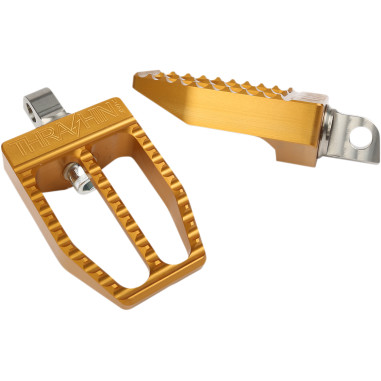 FOOTPEGS MILITANT GOLD