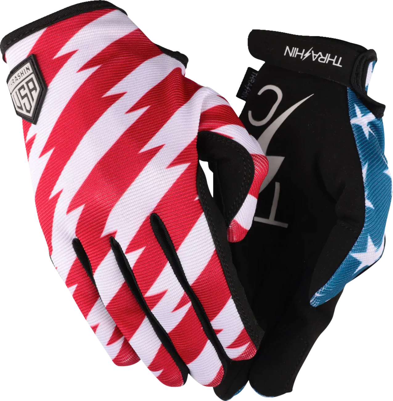 Thrashin Supply Stealth Stars and Bolts Gloves