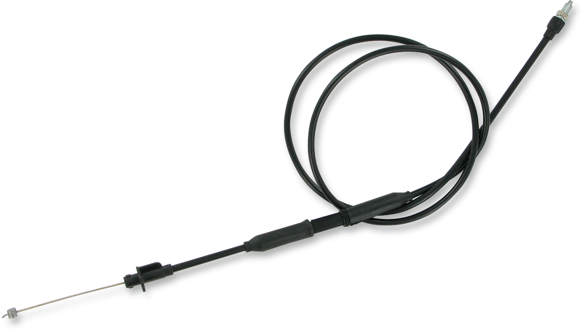 Parts unlimited Black Vinyl Throttle Cable - Polaris