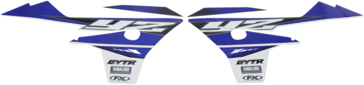 Factory effex Replacement OEM Tank/Shroud Graphics 2014-2018 Yamaha YZ250F / 2014-2017 Yamaha YZ450F