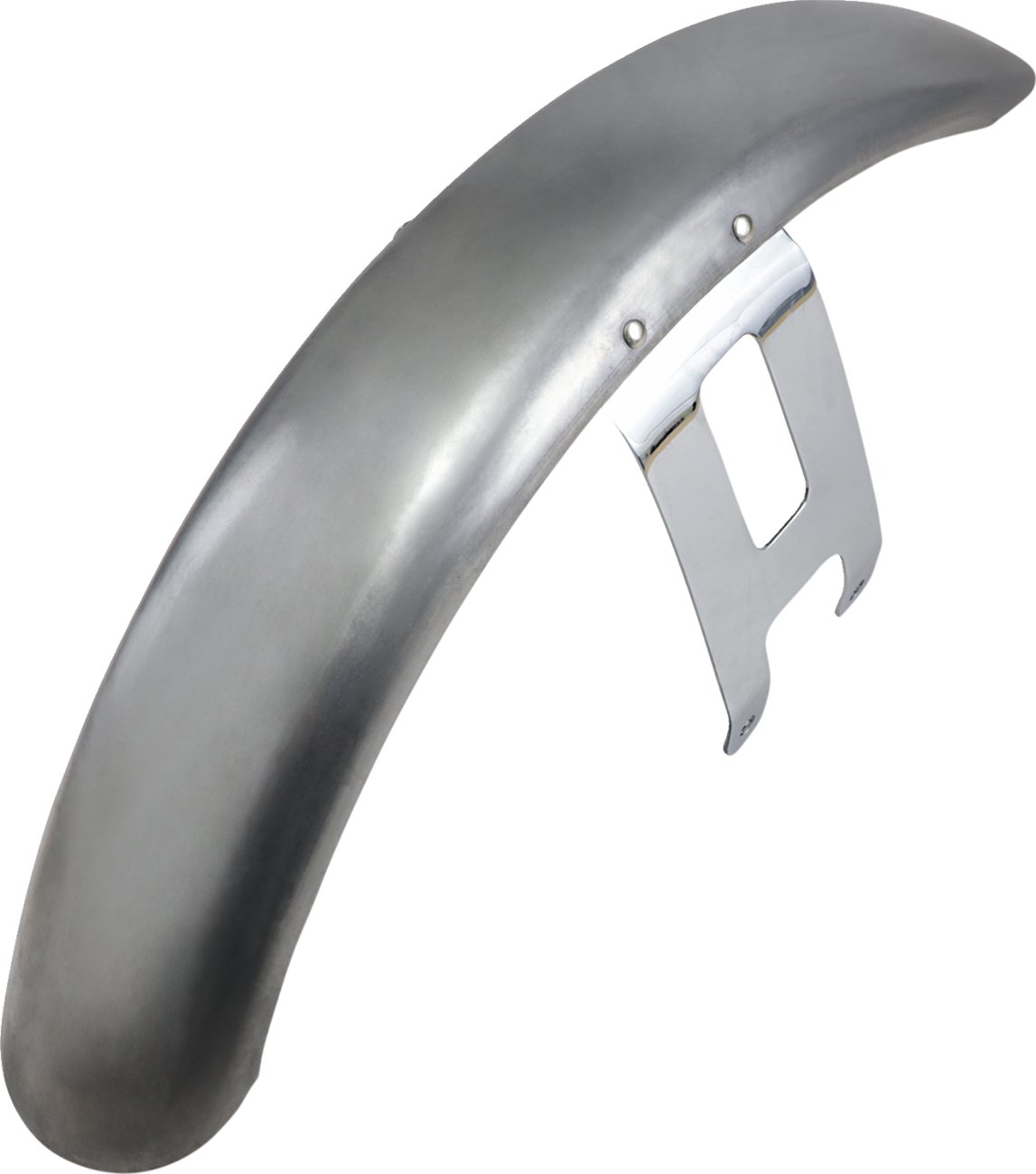 Drag specialties Wide Glide-Style Front Fender with Chrome Mounting Brackets - For 19" or 21" Wheel Harley Davidson