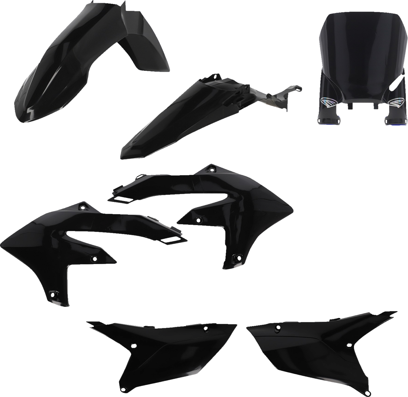Cycra 5 Piece Replica Body Kit - Black - YZ 250F | 450F/FX 2023-2024 Yamaha YZ450F / 2024-2024 Yamaha YZ250F / 2024-2024 Yamaha YZ450FX