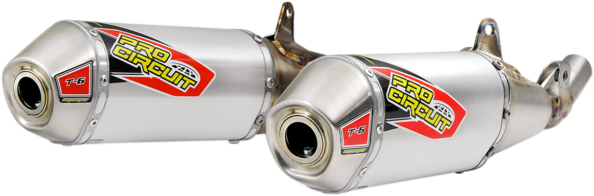 Pro Circuit T-6 Slip-On Exhaust Honda CRF450R / R-S / RX 2019-2022