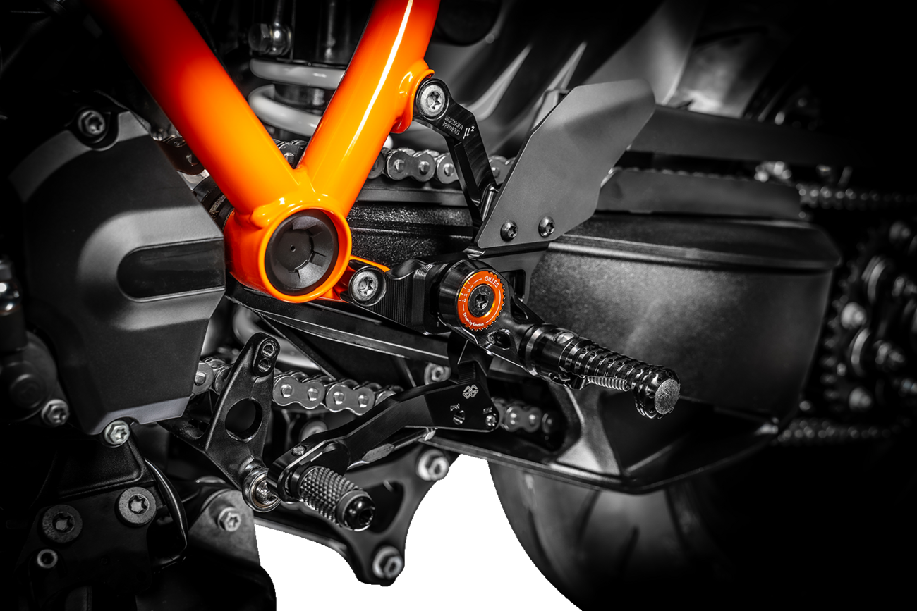 Gilles Tooling MUE2 Rearsets KTM 1290 Super Duke R 2020