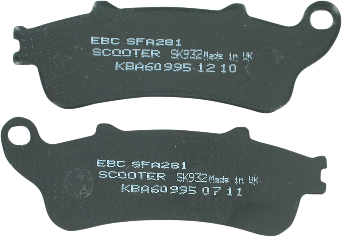 Ebc Scooter "SFA" Brake Pads Honda/Kawasaki