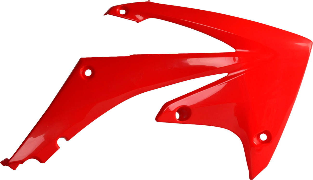 Polisport Radiator Cover Replacement Red 8412700001 Honda CRF250R CRF450R