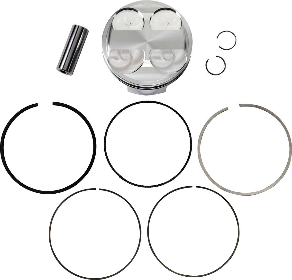 Je pistons Piston Kit 2006-2012 Honda TRX450R