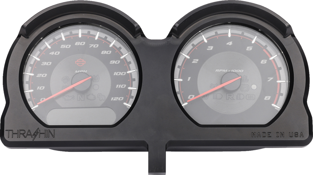 Thrashin Supply Gauge Relocation Kit For Harley Road Glide 2015-2025