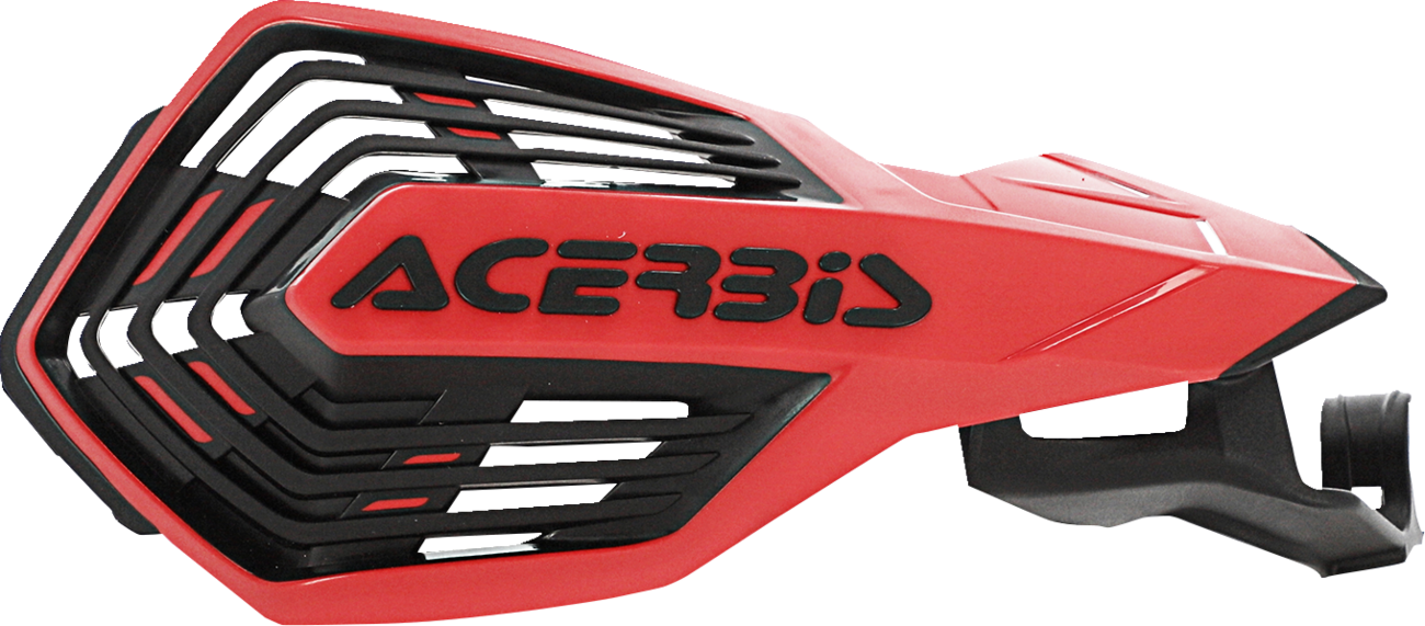 Acerbis K-Future Handguards - Red/Black 2021-2025 Honda CRF450RX / 2021-2025 Honda CRF450R / 2023-2024 Honda CRF450R-S