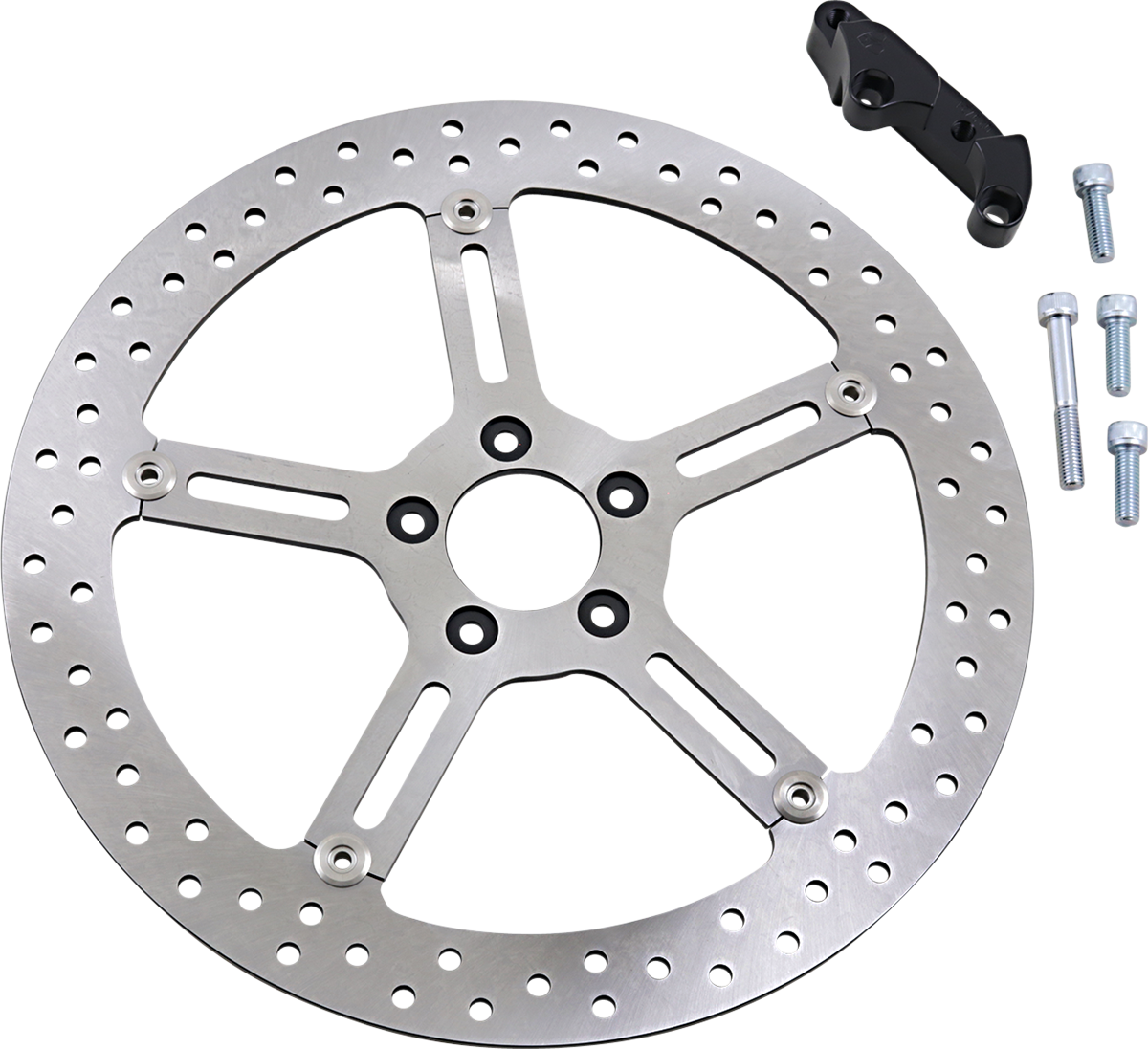 Arlen ness Big Brake Rotor - 15" - Front Left - Harley-Davidson Harley Davidson