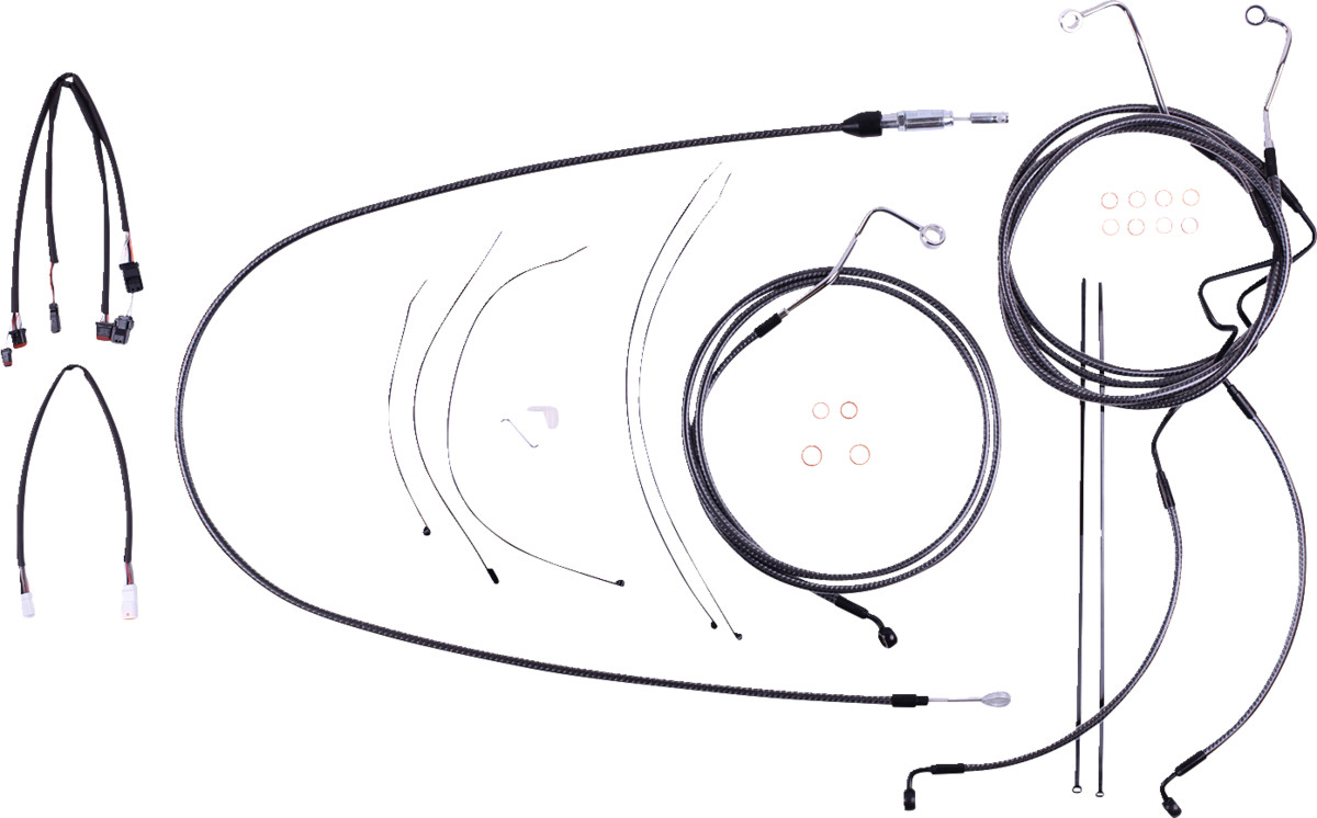 MAGNUM SHIELDING KARBONFIBR Designer Handlebar Installation Kit