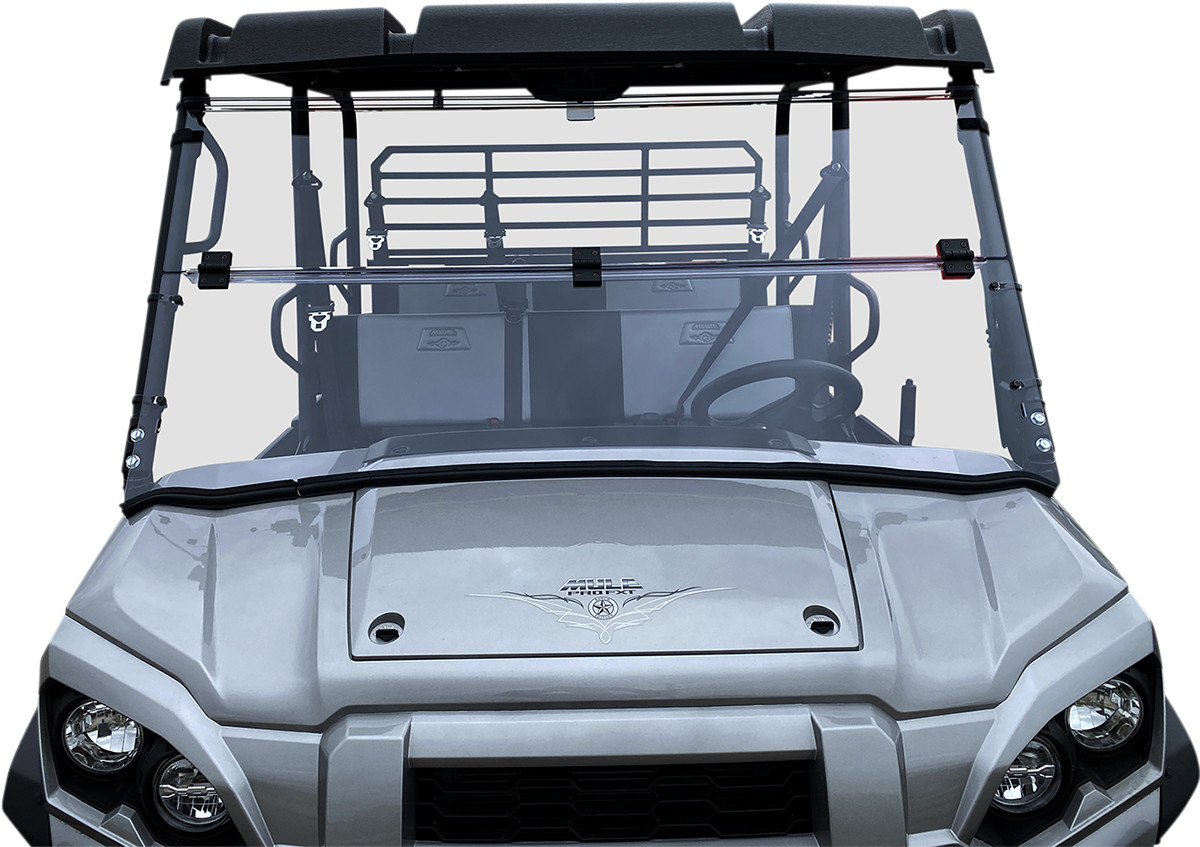 Moose Racing Deluxe Full Folding Windshield