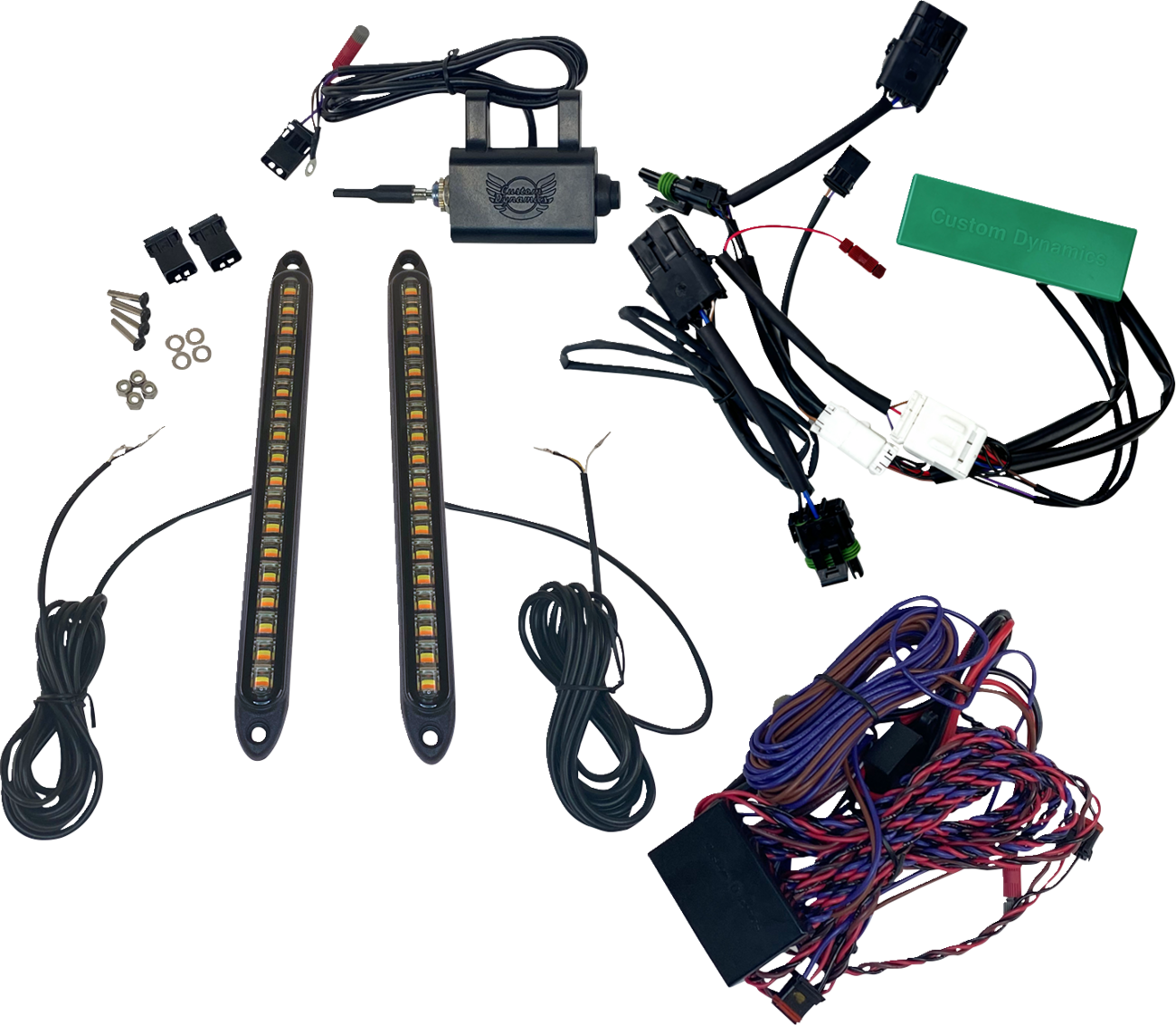 Custom Dynamics Front And Rear Turn Signal Street Legal Kit Can-Am Maverick 2017-2025