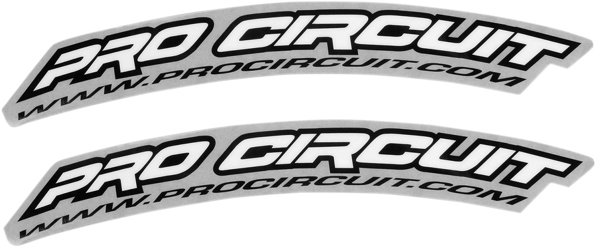 PRO CIRCUIT Fender Stickers