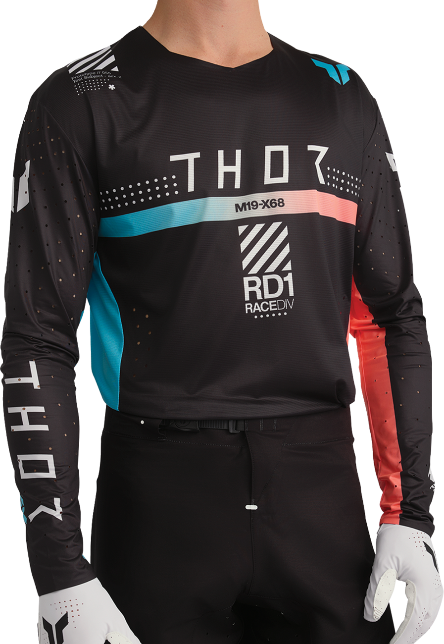 Thor Sportmode Synth Jersey — Black