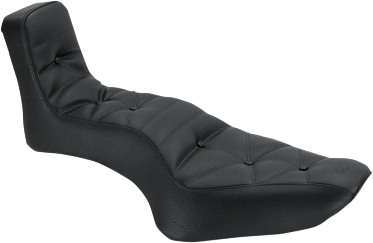 Mustang Throwback 2-Up Seat For Harley Sportster 2004-2022