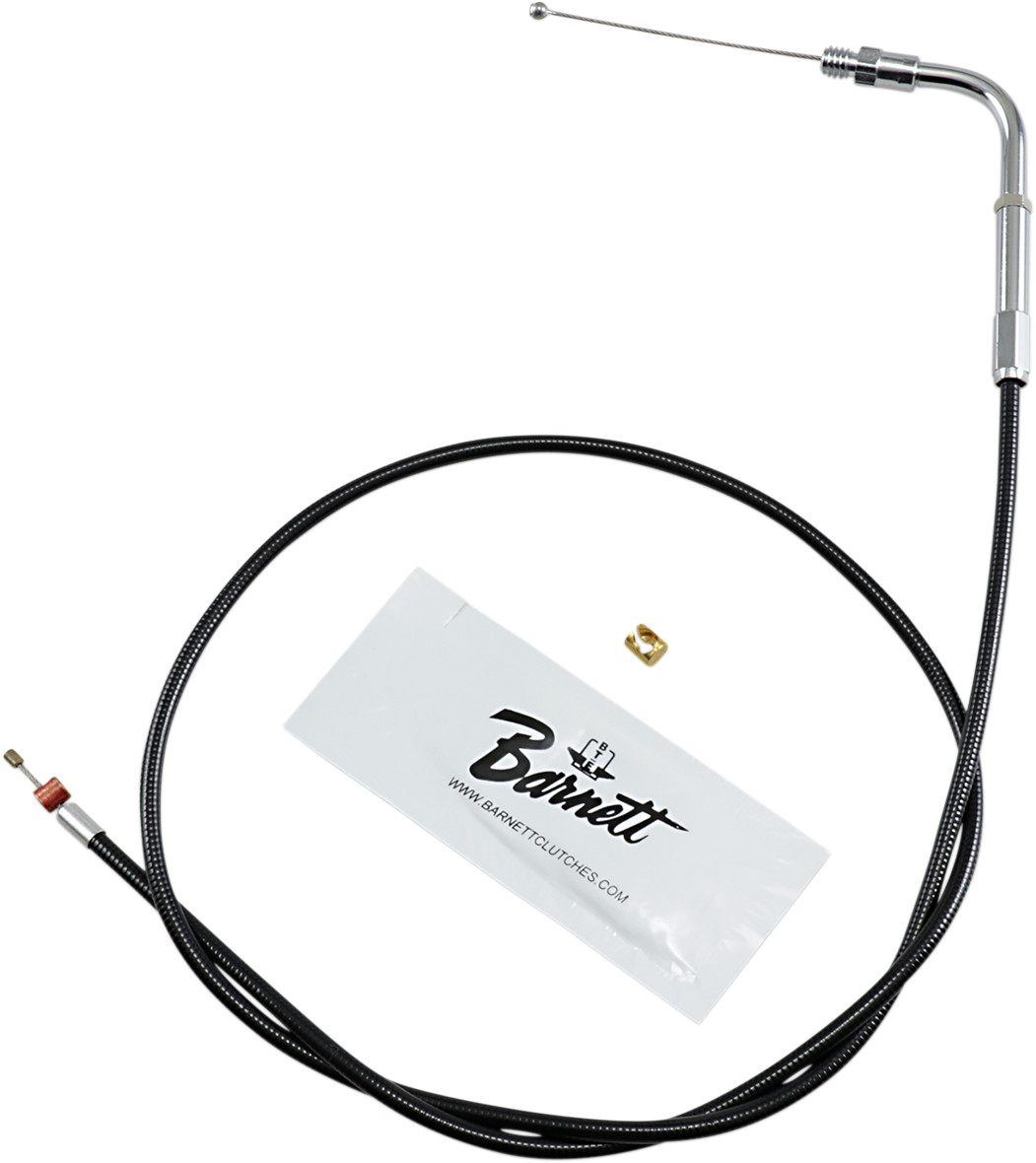 BARNETT Black Vinyl Throttle/Idle Cable