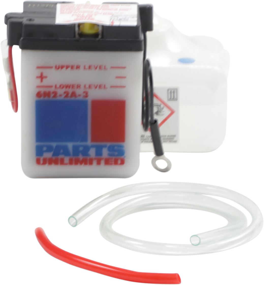 Parts unlimited Battery - 6N2-2A-3 Yamaha/Kawasaki