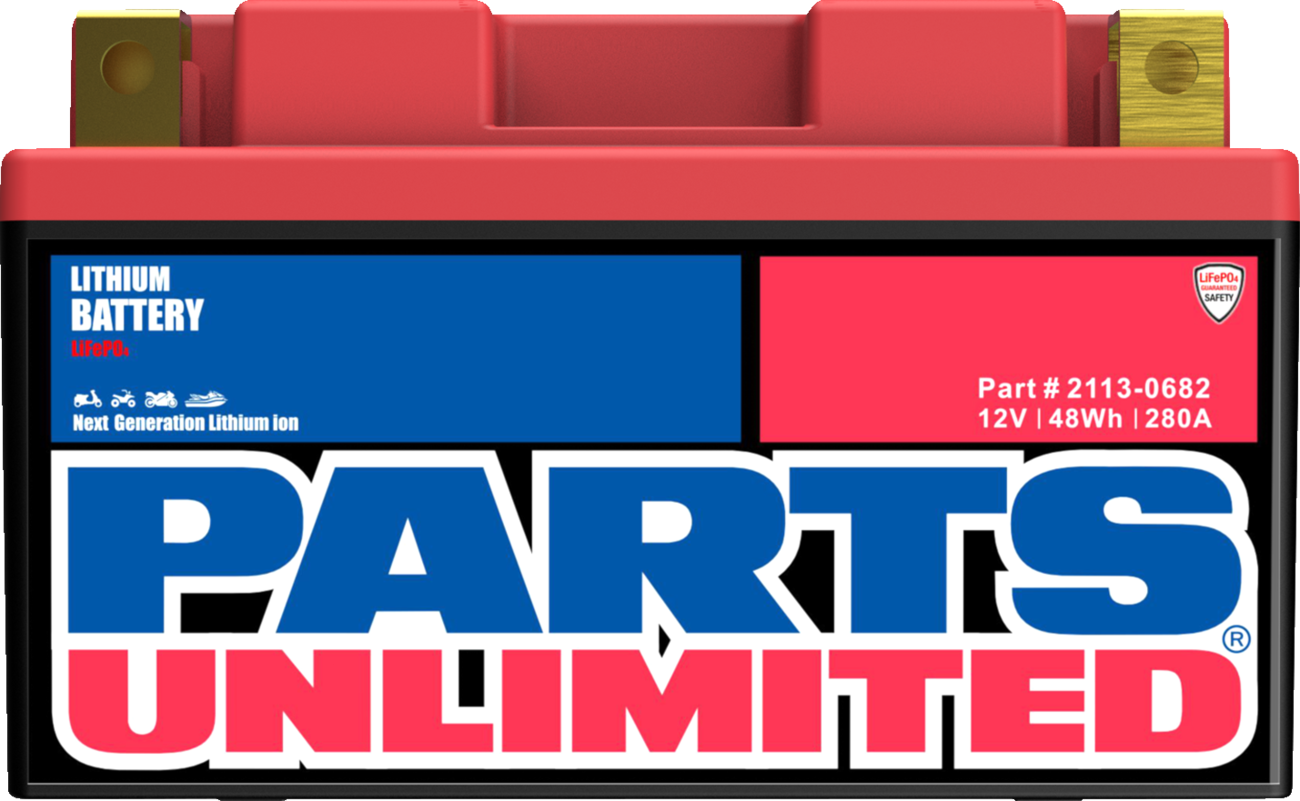 PARTS UNLIMITED Lithium LiFePO4 Battery