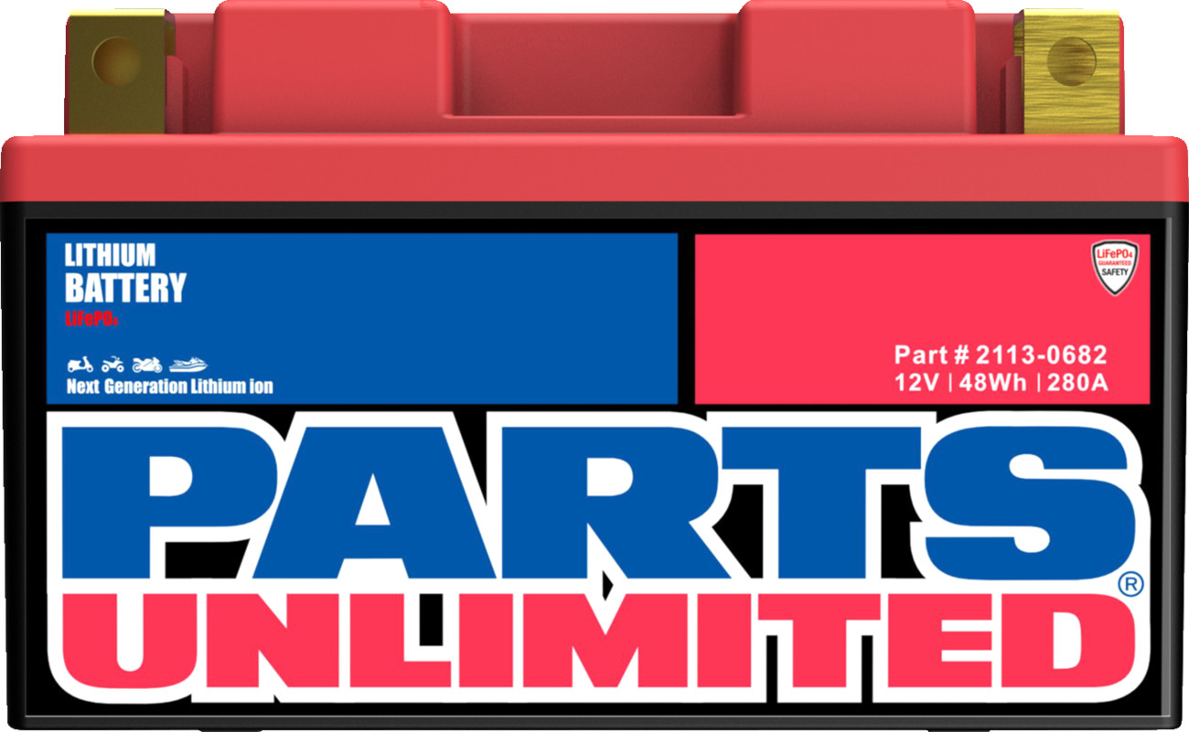 PARTS UNLIMITED Lithium LiFePO4 Battery
