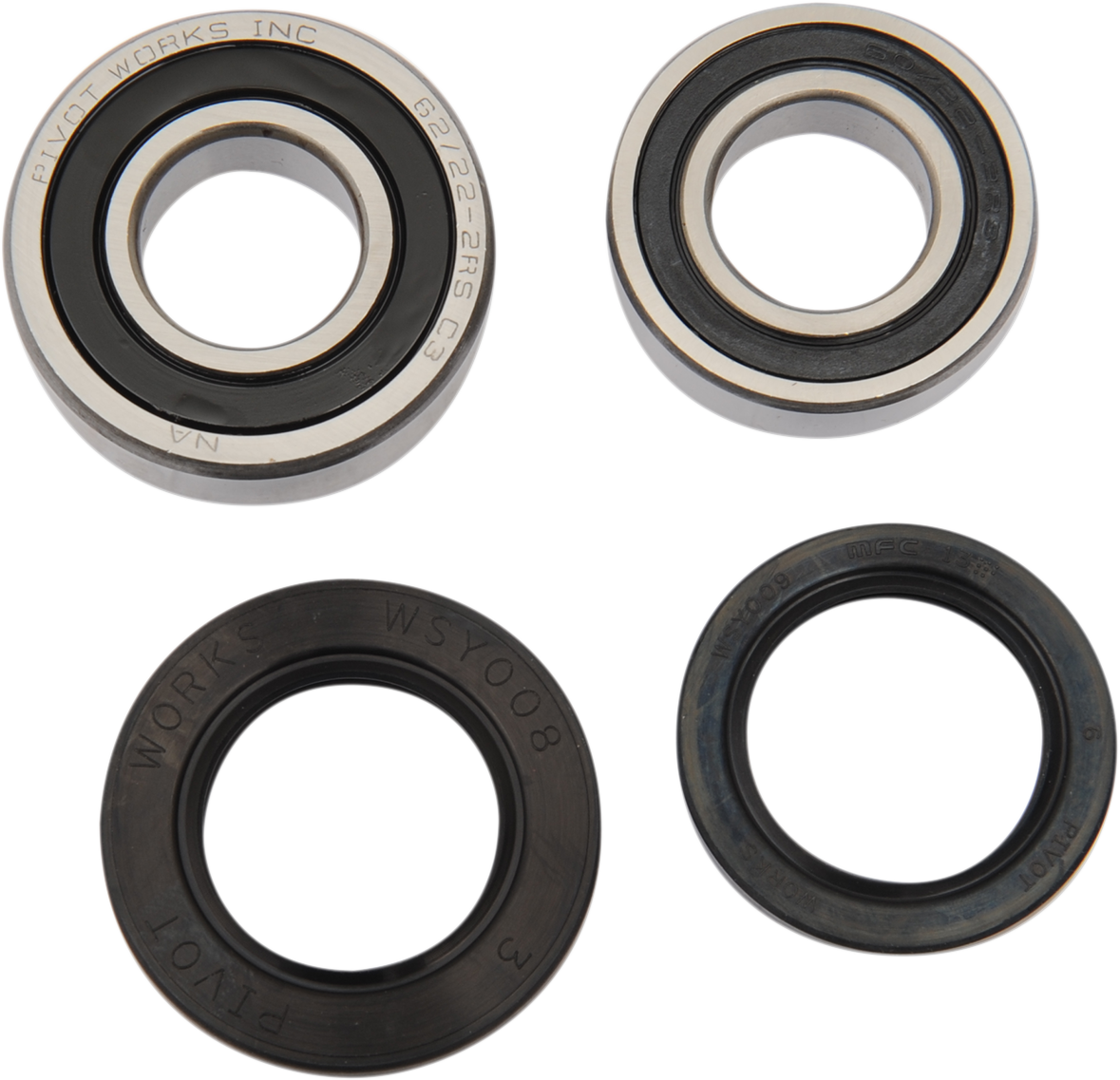 Pivot Works Rear Wheel Bearing Kit Yamaha 125cc-450cc 1999-2020