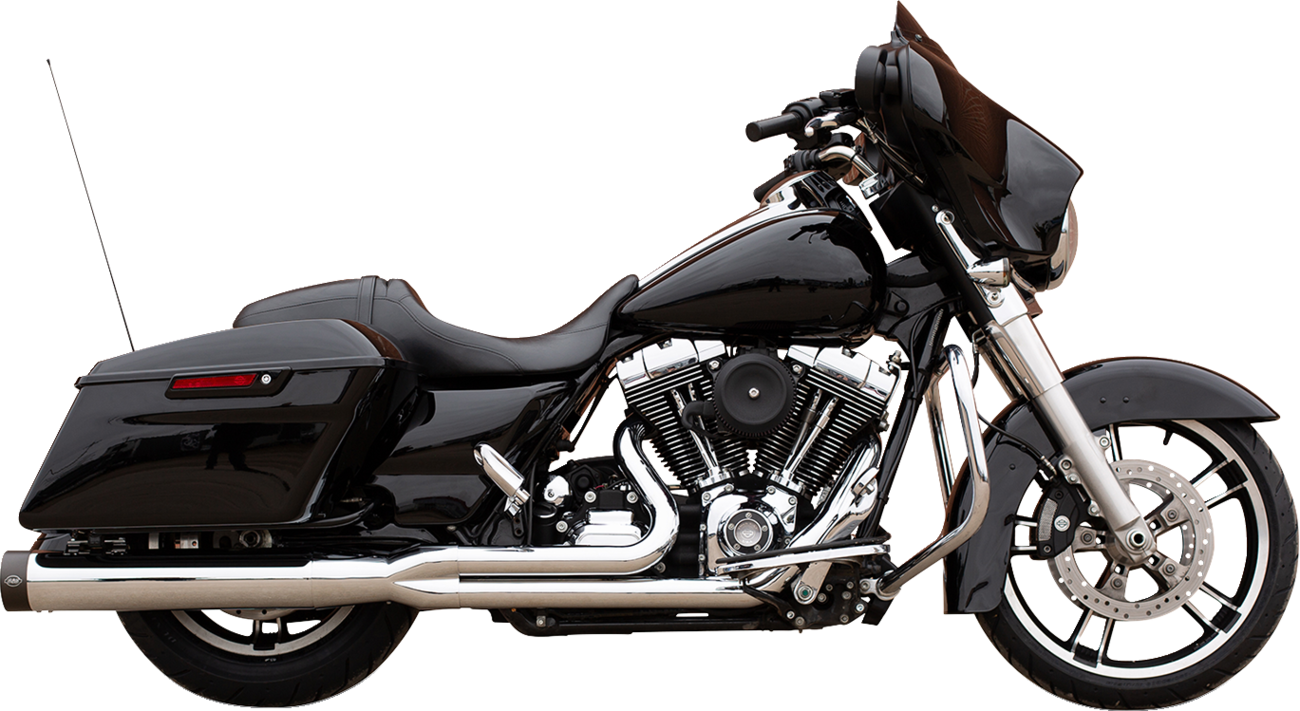 S&s cycle 2-into-1 Sidewinder Exhaust System - 50 State - Chrome - Touring '07-'16 Harley Davidson