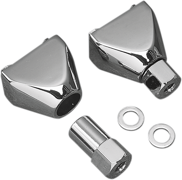 Drag specialties Swingarm End Cap Adjusters - '73-'86 Big Twin Harley Davidson