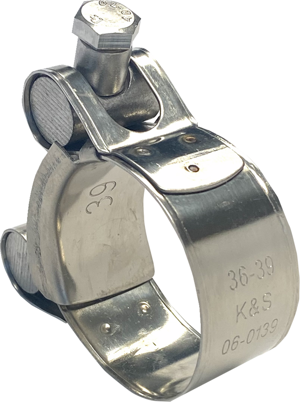 K&s technologies Exhaust Pipe Clamp - 1.41" - 1.53"
