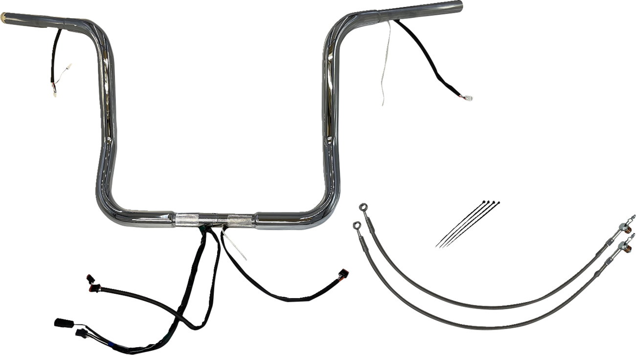 FAT BAGGERS INC. EZ Install Wired 1-1/4" Round Top Handlebar Kit