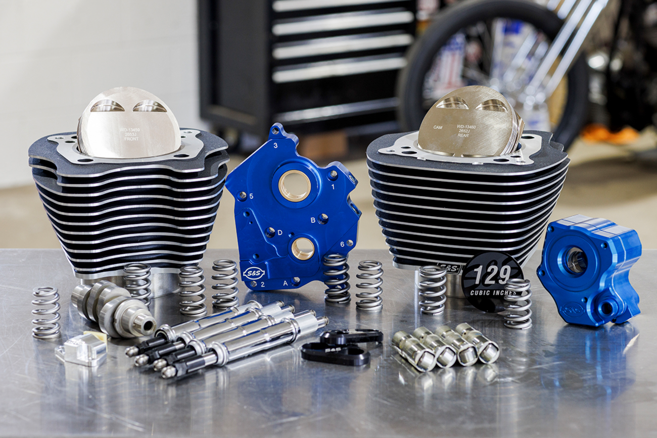 S&S CYCLE 129" Power Package Engine Performance Kit