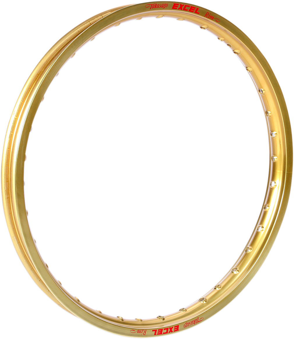 Excel Rim - Takasago - Front - 36 Hole - Gold - 21x1.6